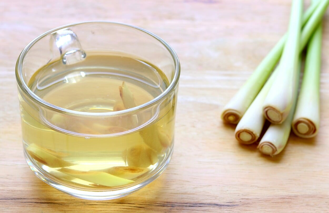 Medicinal Munchies Lemon grass water