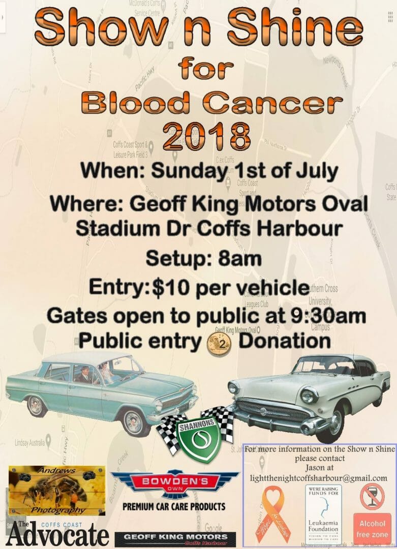 2018 Show N Shine for Blood Cancer
