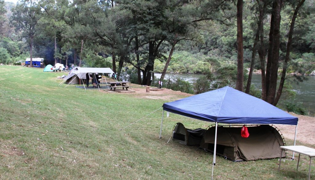 Camping on the Nymboida River