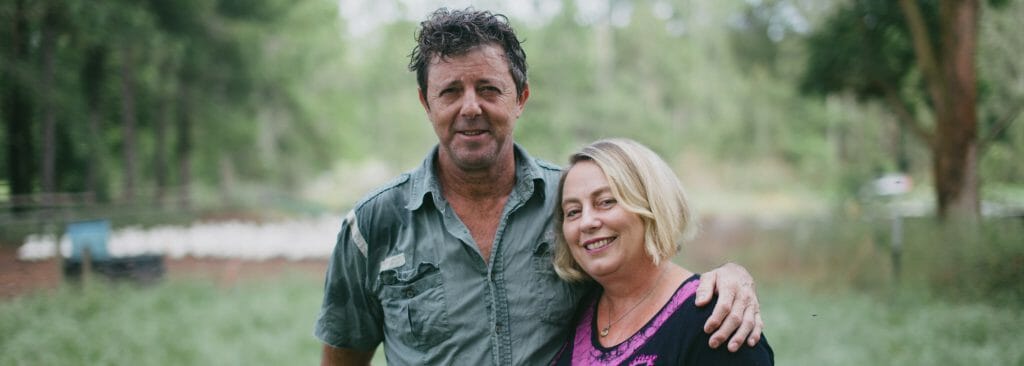 Burrawong Gaian Farm owners