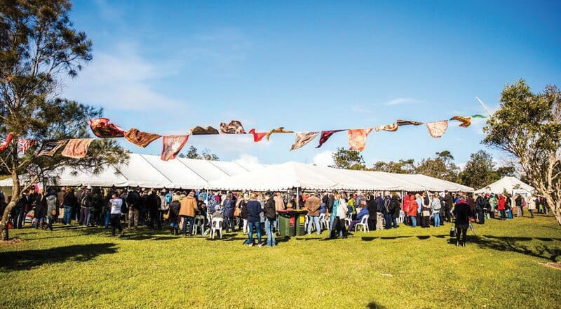 Byron Writers Festival pavilion