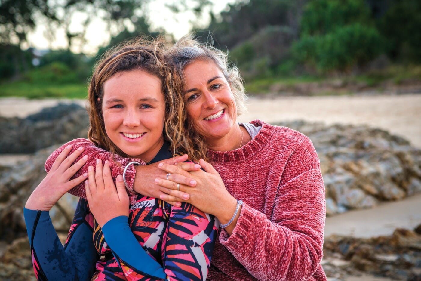 Carly & her mother