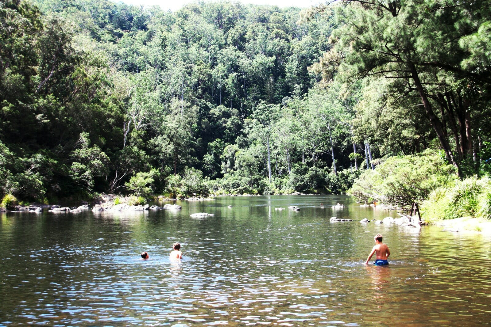 Camping on the Nymboida River