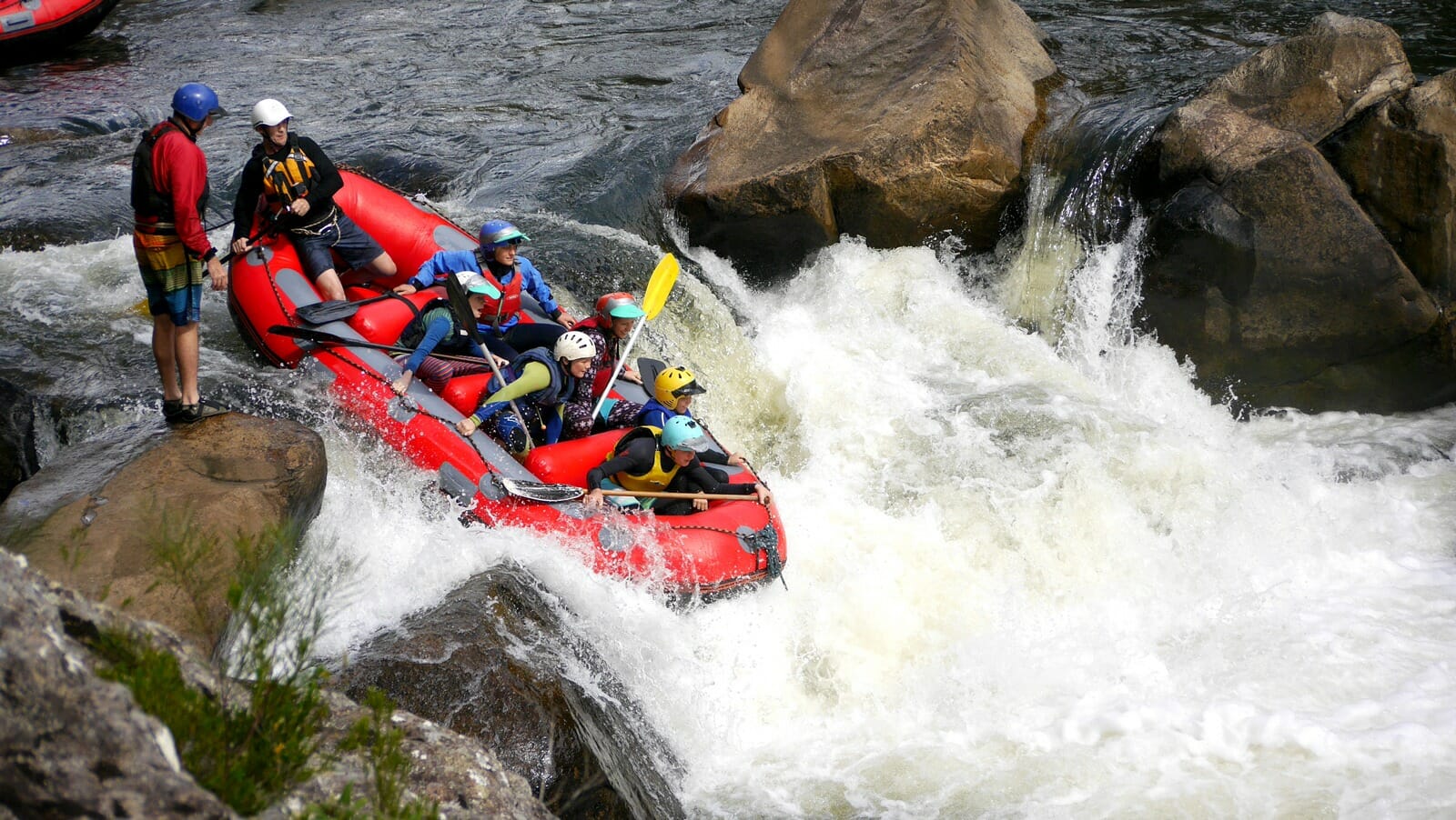 rafting rapids on the Nymboida River 