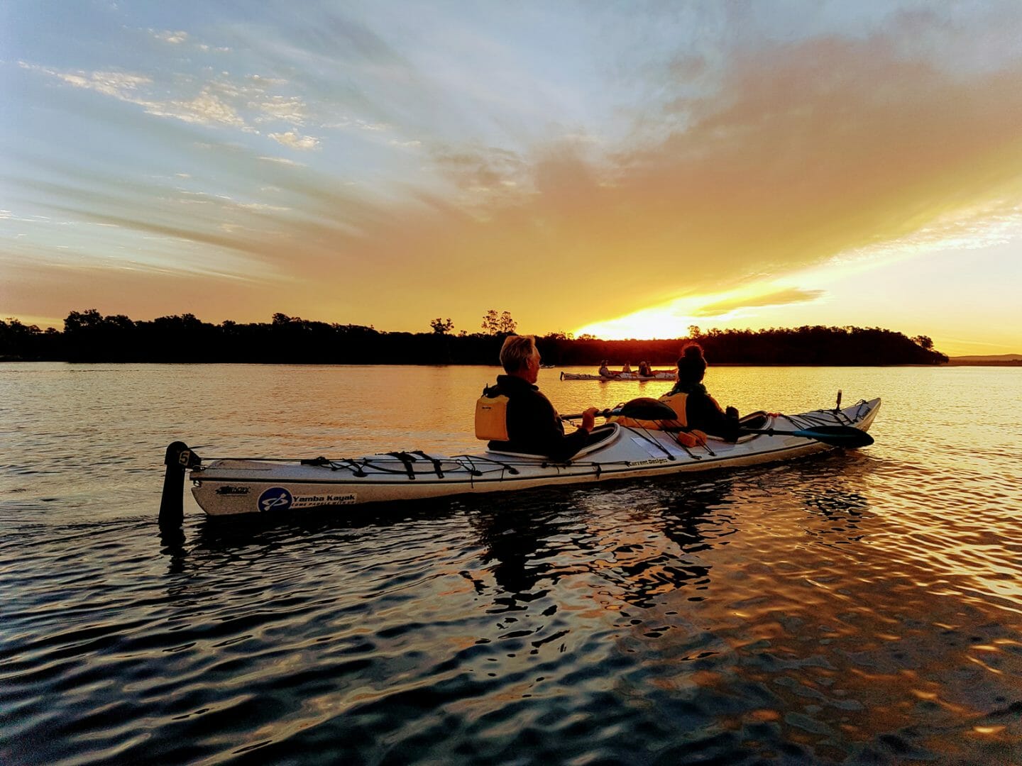 kayaking on the Clarence river