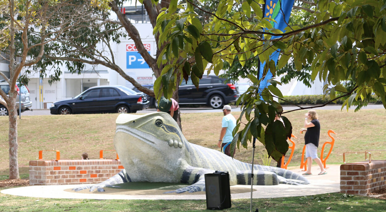 Water Dragon Sculpture Port Macquarie