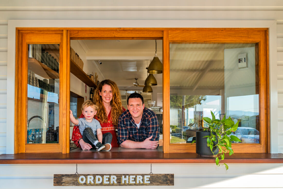 Carla Jones, Richie Dolan and their son