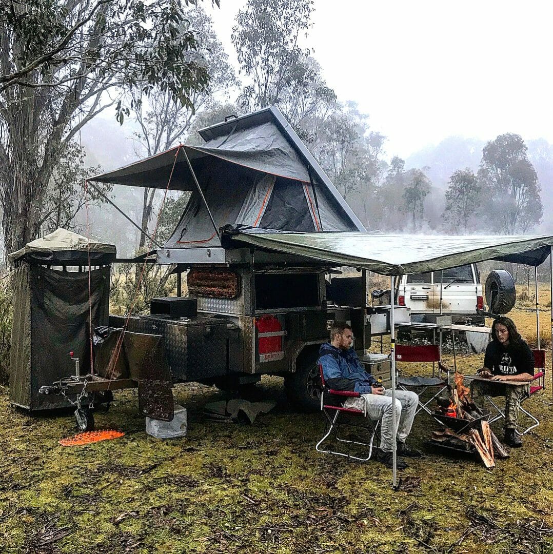Drifta camping set up