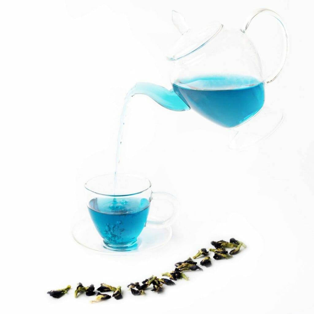 Magic Blue Tea - Really! Red Sparrow Tea Co. | Coastbeat