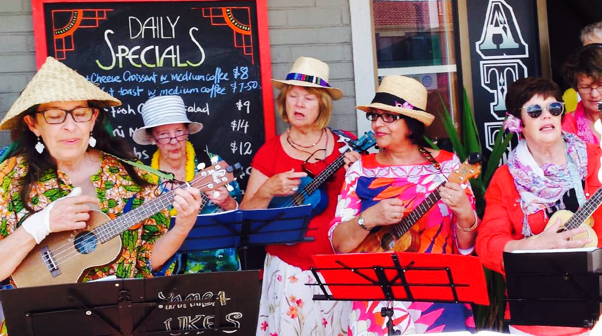 Yamba Ukes Jam Session
