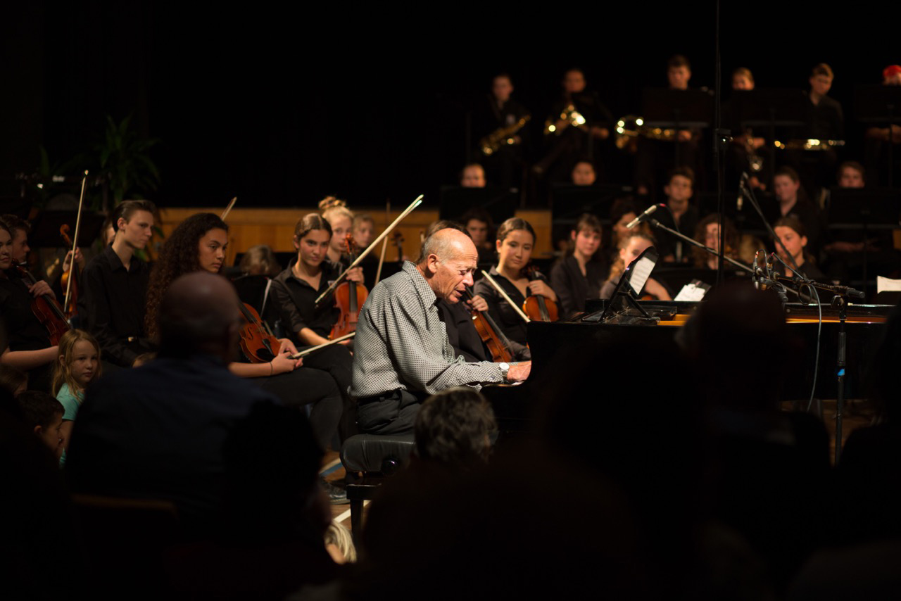 David's with the Bellingen Youth Orchestra