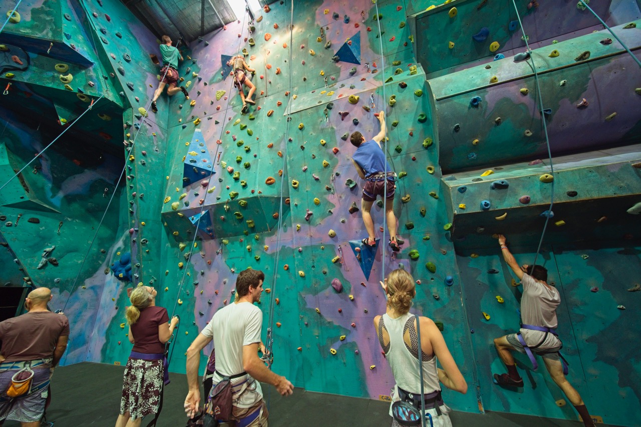 Centre of Gravity climbing wall