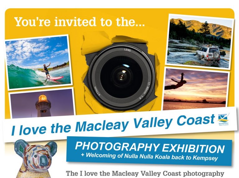 I love the Macleay Valley Coast Photo Exhibition launch