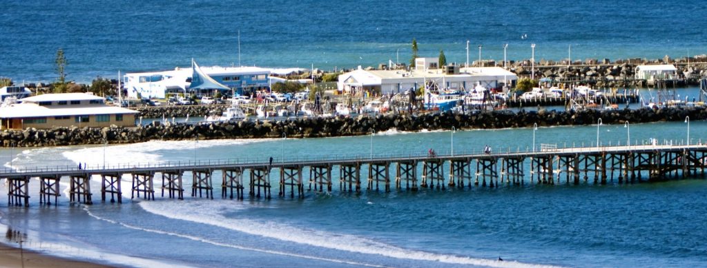 Coffs Harbour jetty and marina courtesy