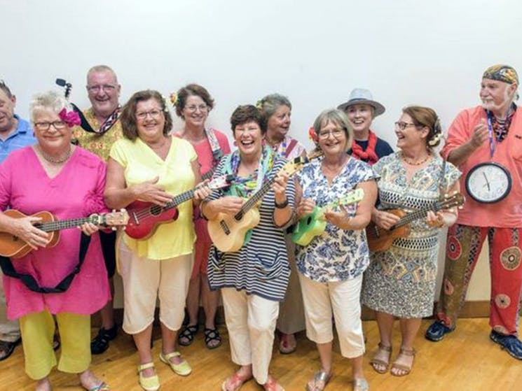 Yamba Ukes Jam Session