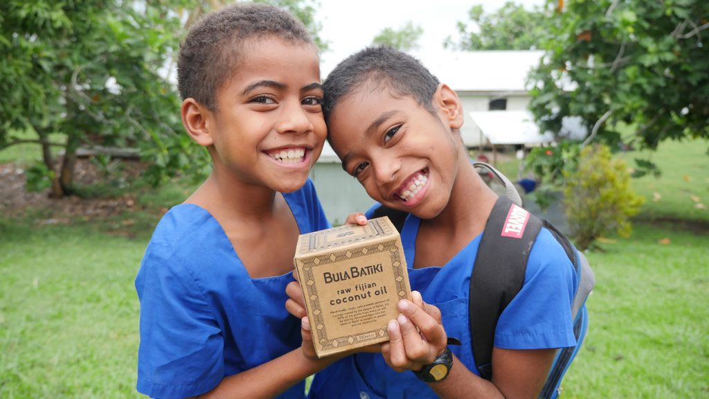 Why pure coconut oil from the Fijian island of Batiki is benefiting the entire community