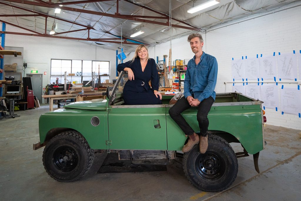 Jaunt Motors – upcycling iconic 4wd cars into electric vehicles for regional exploration