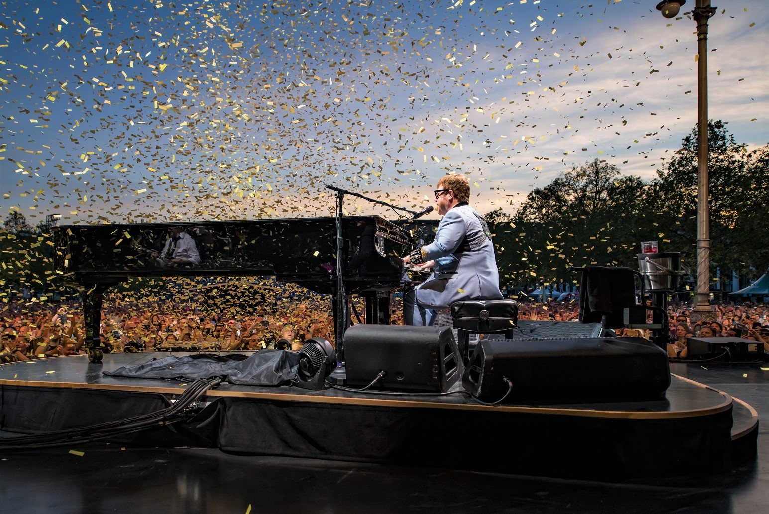 Elton John takes to the stage in Coffs Harbour on his Farewell Yellow Brick Road Tour