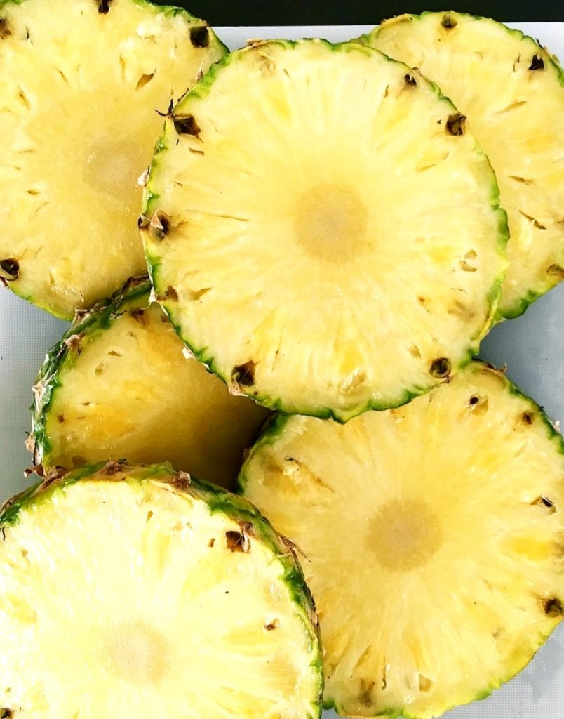 Sarah B. took a picture of pineapples from Fresco Marketplace in Coffs Harbour and won a double pass to Elton John's show on 25 February. 