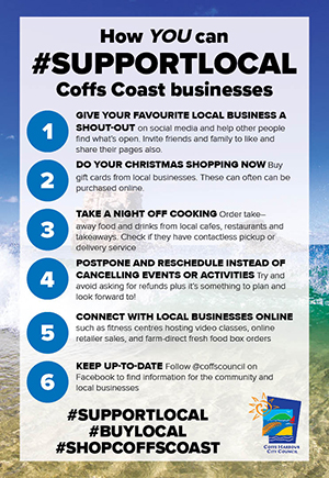 Shop local to support businesses across the Mid North Coast