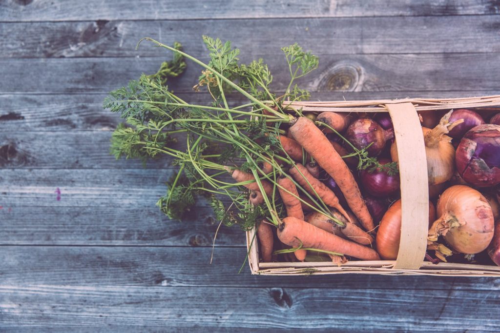 Ground Earth use fresh produce from local markets. 