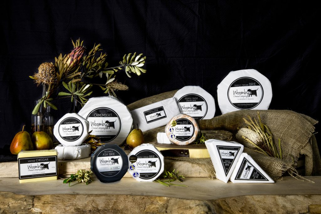  Woombye's handcrafted soft cheeses are delicious. Image courtesy of Woombye Cheese Company 