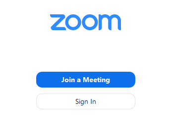 sign in to zoom