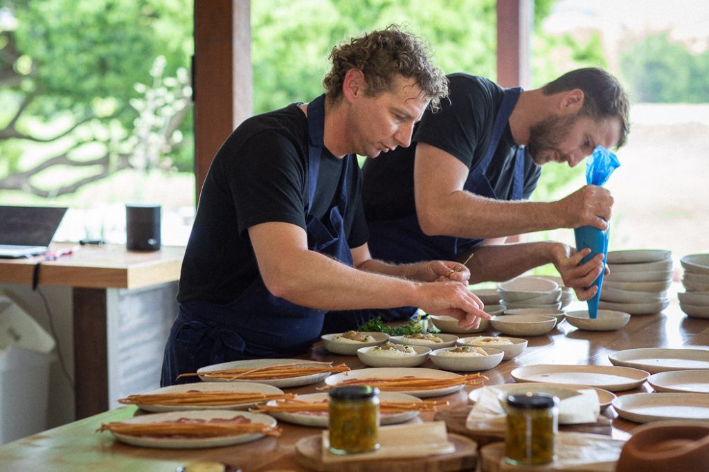 Chef Daniel Medcalf at Frida's Field by Elize Strydom