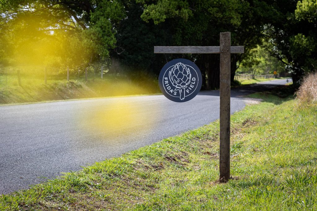 Frida's Field sign at Nashua by Elize Strydom