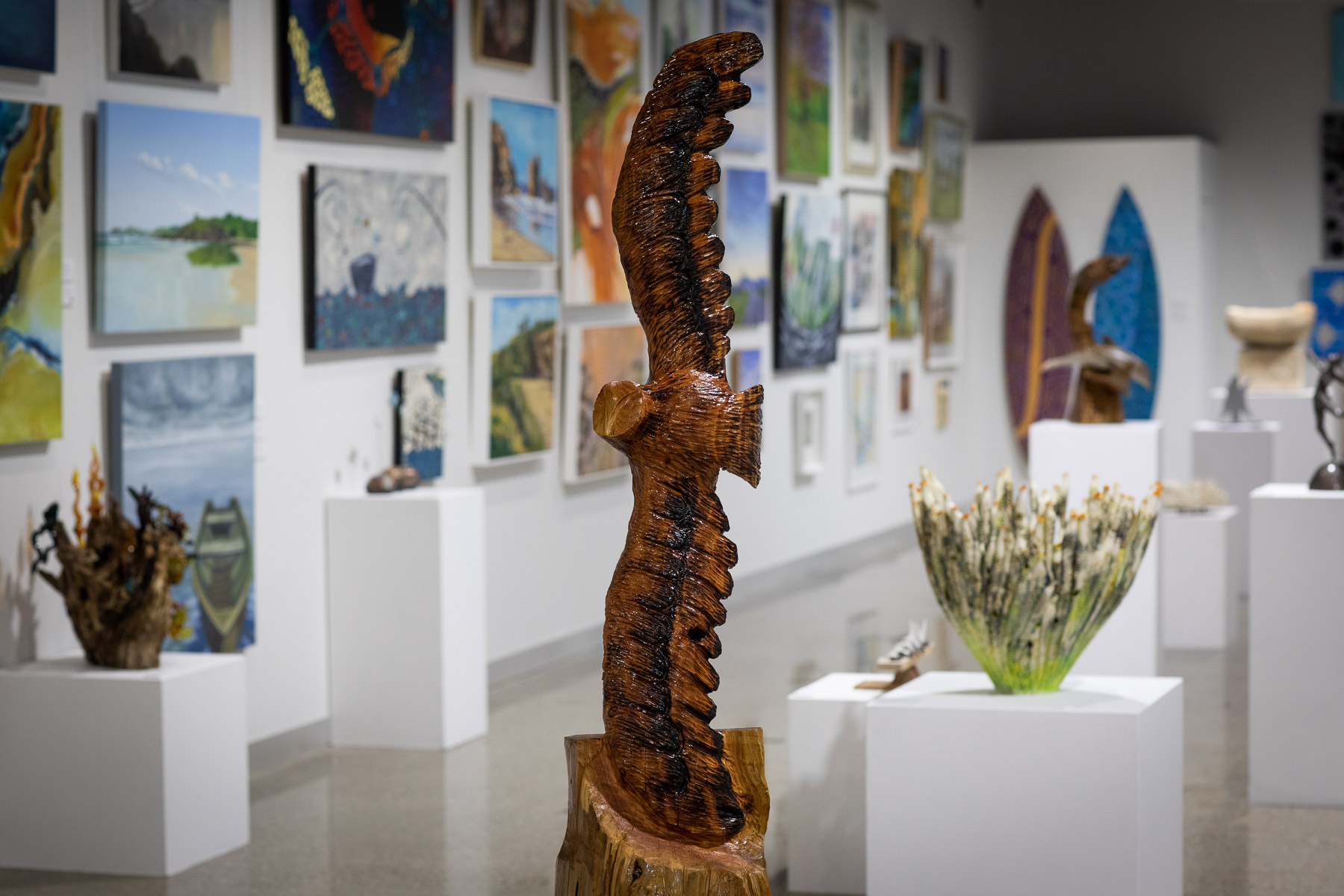 Working With Wood: Coffs Coast Art Prize entrant Justin Rullis