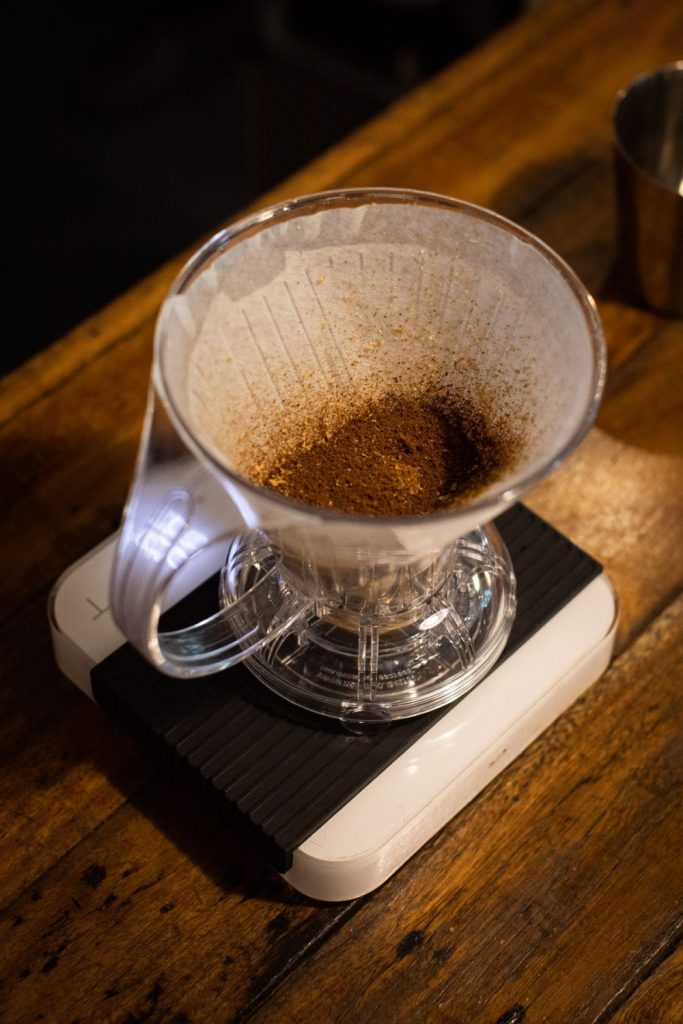 Todd McCarthy using the Clever Coffee Dripper at Supply Coffee Roasters by Elize Strydom 3