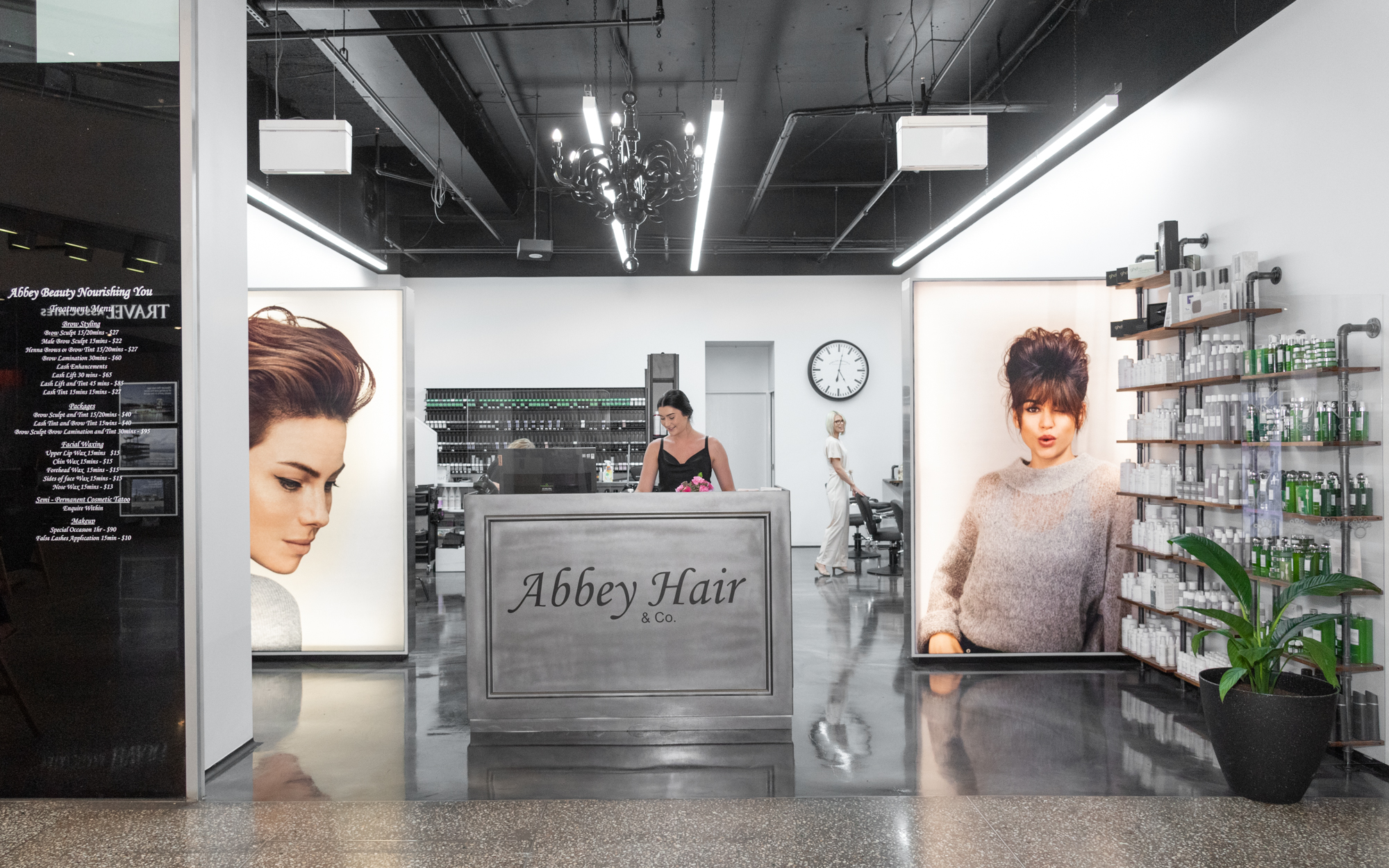 Abbey Hair & Co. at Home in Coffs Central