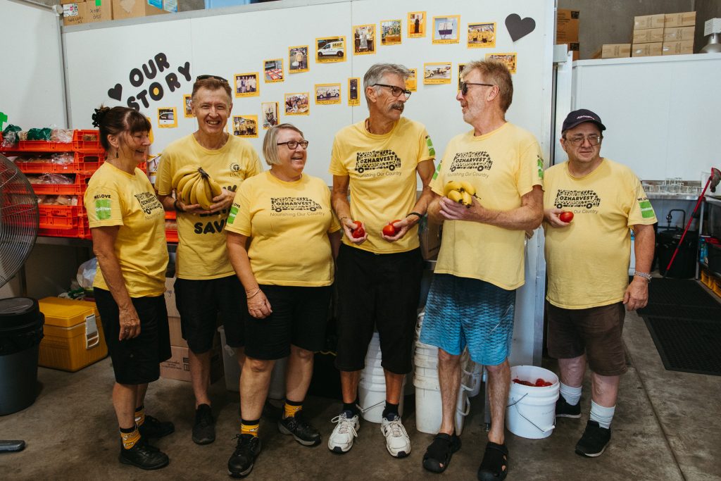 OzHarvest Coffs Harbour team members laughing