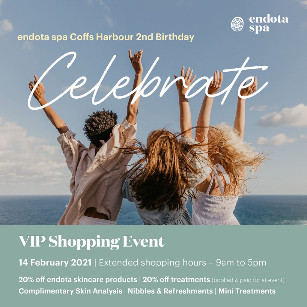 endow spa VIP Shopping Event 