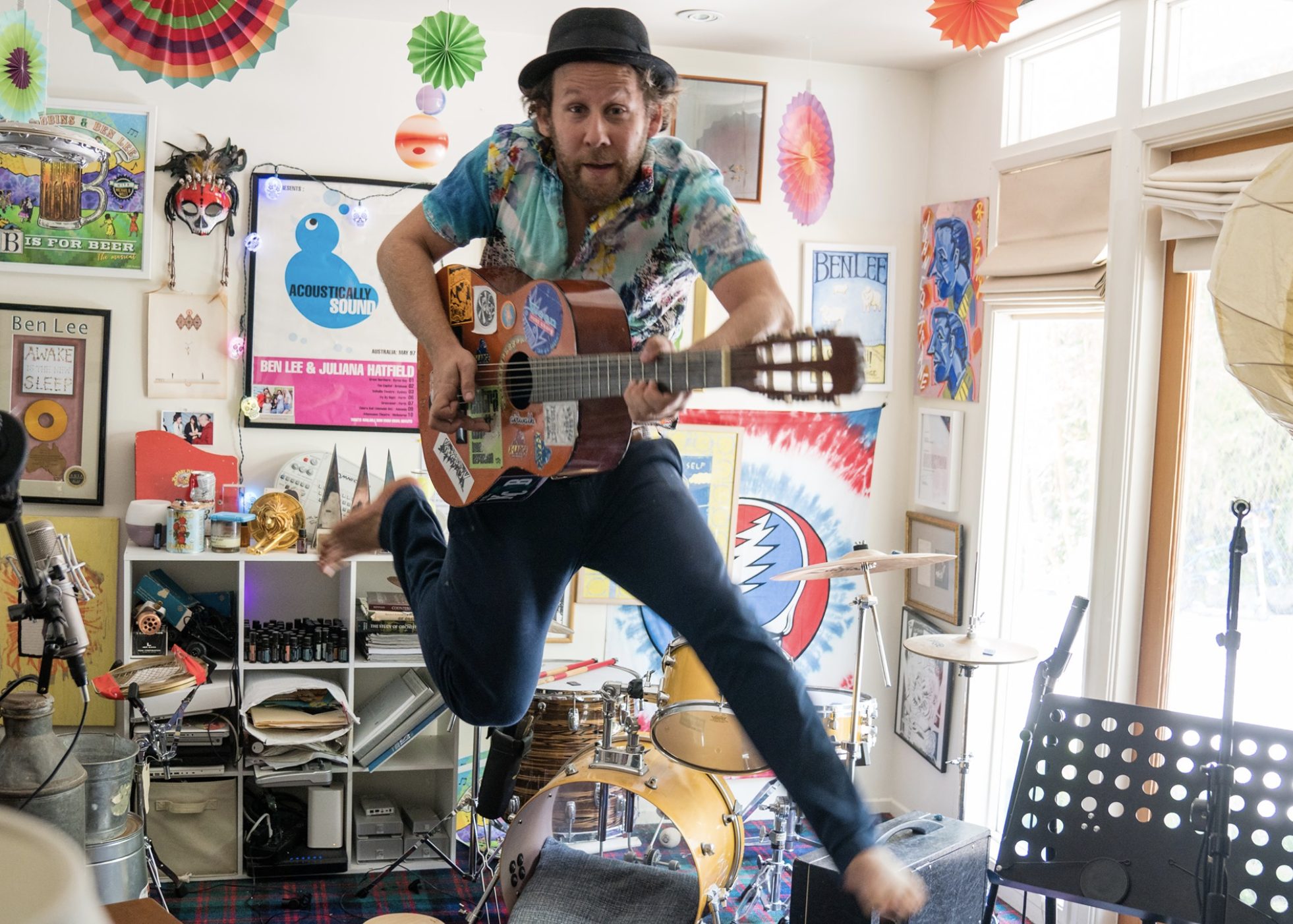 Ben Lee w/ Georgia Cummins at the Hoey Moey