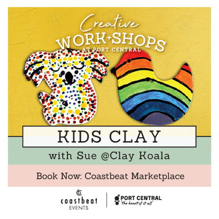 Kids Clay Painting with Sue from Clay Koala