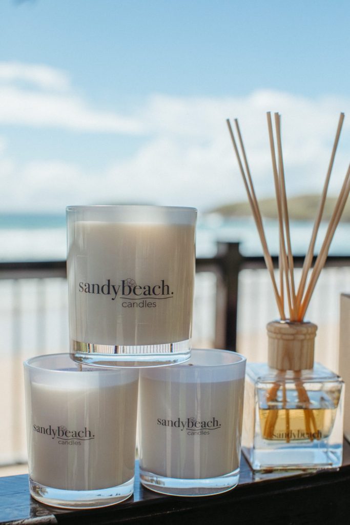 Sandy Beach Candles and diffuser 