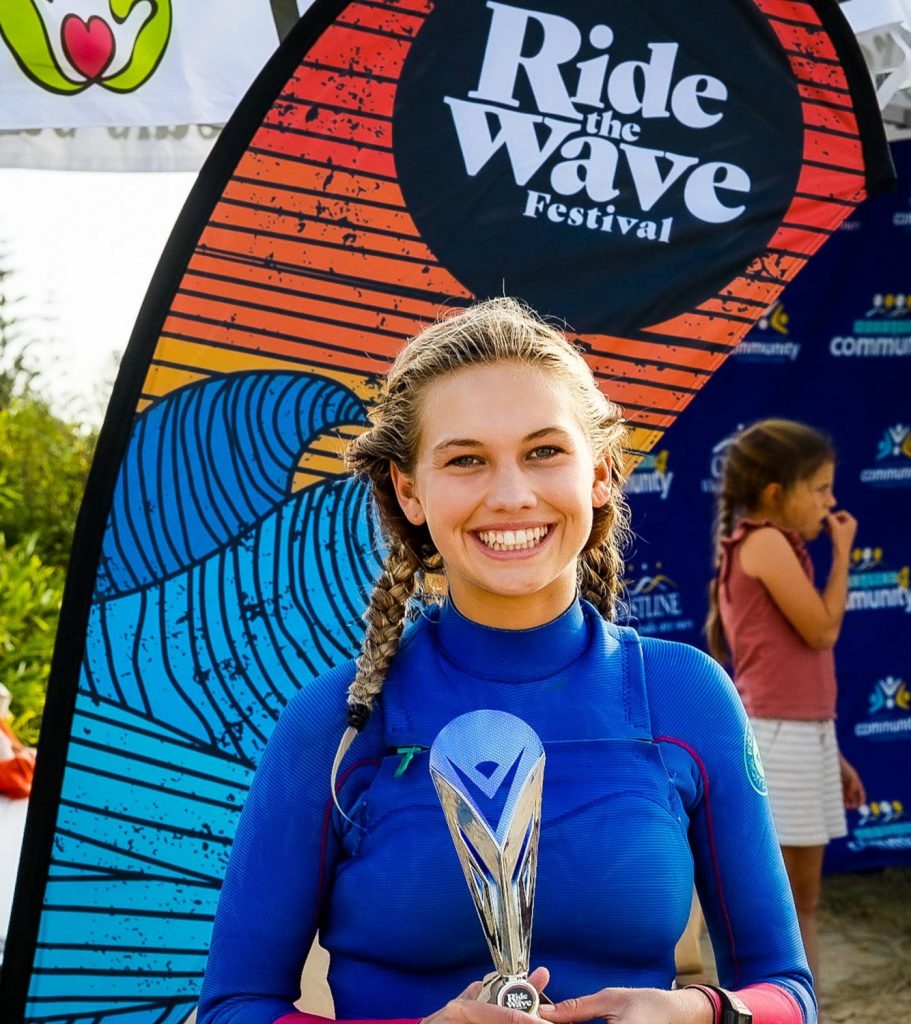 Port Macquarie surfer Imogen Enfield places third in finals at inaugural Ride The Wave festival